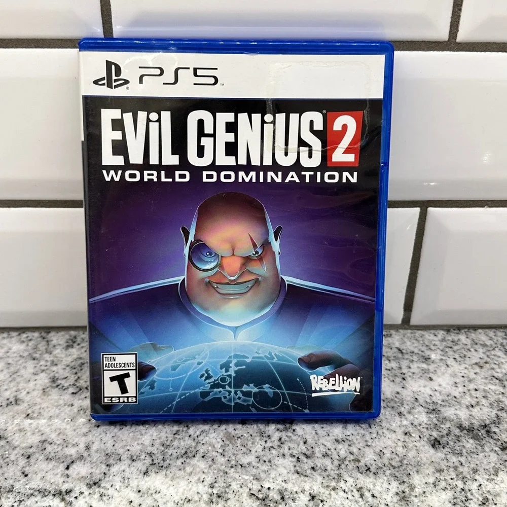 Rebellion PS5 Evil Genius 2 World Domination Strategy Simulation Game SOS01612